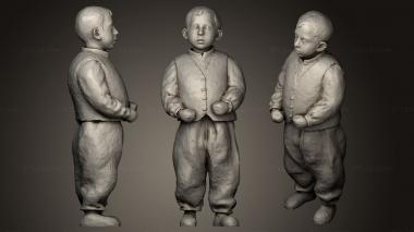 Figurines of people Boy 3d model